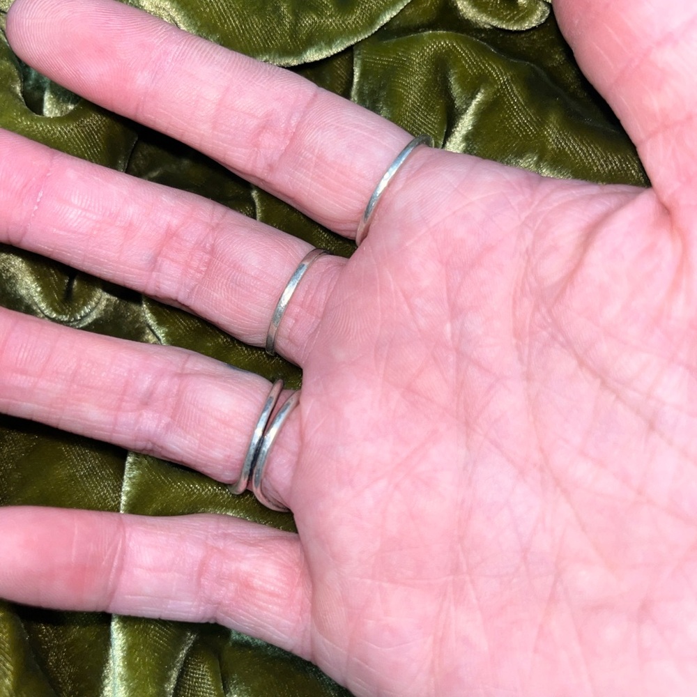 Assorted Sterling Silver Rings - image 6